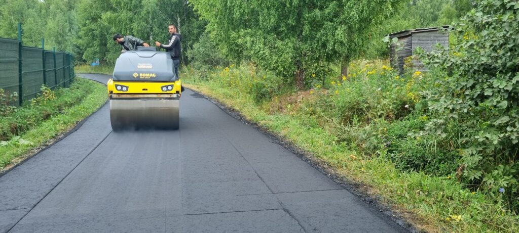 укладка асфальта